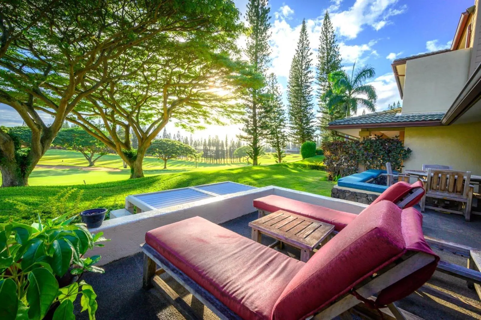 Kbm Resorts Free Car Kapalua Golf Villa Kgv-14P6 Golf Course Views